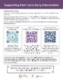 An informational flyer featuring the logos and descriptions of three organizations: The Arc of Virginia's 
